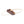 Plafonnier encastré LED intégré ovale marron moderne à 1 lumière de 31,5 po, intensité variable