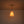 1-Light Modern Gold Bell Shaped Chandelier Hanging Light with Champagne-Colored Glass Shade for Dining Room