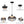 Suspension LED intégrée dimmable moderne 1 lumière de 10 watts avec abat-jour tambour pour îlot de cuisine