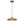 Suspension moderne 1 lumière or et bois, 25 W, avec abat-jour sphérique en verre blanc, pour chambre à coucher