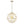 Lustre cage globe moderne en métal doré à 6 lumières avec abat-jour en verre en forme de fleur pour salon, salle à manger, chambre à coucher