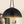 Suspension lustre dôme industriel vintage 3 lumières 40 cm en métal avec abat-jour en fer pour cuisine, salle à manger