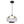 Suspension LED intégrée dimmable moderne 1 lumière de 10 watts avec abat-jour tambour pour îlot de cuisine
