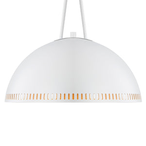 Suspension lustre dôme industriel vintage 3 lumières 40 cm en métal avec abat-jour en fer pour cuisine, salle à manger