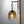 Applique murale 1 lumière en métal antique de 18 cm (7,09 po) avec abat-jour en verre ovale dégradé pour chambre, salle de bain, couloir