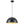 Suspension cloche industrielle 1 lumière en métal noir/blanc de 38 cm avec abat-jour en fer pour salles à manger, cuisines