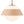 Suspension globe à 1 lumière en bois avec abat-jour en verre blanc de 27 cm pour îlot de cuisine et chambre à coucher