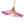 Pendentif suspendu moderne rose 1 lumière de 28 cm avec abat-jour en verre en forme de fleur pour chambre à coucher, îlot de cuisine