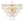 Lustre de salon moderne doré de 61 cm à 13 lumières avec abat-jour en verre transparent texturé en forme de pétales