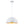 Suspension cloche industrielle 1 lumière en métal noir/blanc de 38 cm avec abat-jour en fer pour salles à manger, cuisines