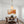 1-Light Modern Gold Bell Shaped Chandelier Hanging Light with Champagne-Colored Glass Shade for Dining Room