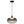 Suspension LED intégrée dimmable moderne 1 lumière de 10 watts avec abat-jour tambour pour îlot de cuisine