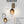 Applique murale 1 lumière en métal antique de 18 cm (7,09 po) avec abat-jour en verre ovale dégradé pour chambre, salle de bain, couloir