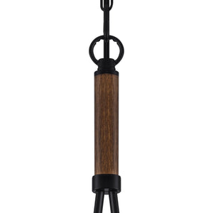 Suspension lustre dôme industriel vintage 3 lumières 40 cm en métal avec abat-jour en fer pour cuisine, salle à manger