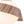 Suspension globe à 1 lumière en bois avec abat-jour en verre blanc de 27 cm pour îlot de cuisine et chambre à coucher