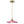 Pendentif suspendu moderne rose 1 lumière de 28 cm avec abat-jour en verre en forme de fleur pour chambre à coucher, îlot de cuisine