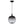 Suspension LED intégrée dimmable moderne 1 lumière de 10 watts avec abat-jour tambour pour îlot de cuisine