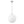 Suspension Globe Moderne Chromé avec Abat-jour en Verre Bulle Blanc pour Îlot de Cuisine, Salle à Manger
