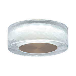 7.48 Zoll. Moderne Messing runde dimmbare integrierte LED-Wandleuchte Klarglas Badezimmer Waschtischleuchte
