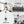 Suspension LED intégrée dimmable moderne 1 lumière de 10 watts avec abat-jour tambour pour îlot de cuisine