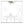 3-Light 26.77 in. Modern Black and Wood Dimmable Integrated LED Flush Mount Ceiling Light