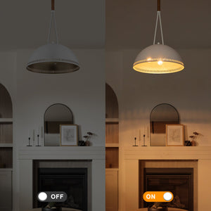 Suspension lustre dôme industriel vintage 3 lumières 40 cm en métal avec abat-jour en fer pour cuisine, salle à manger