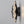 Applique murale LED intégrée ronde à intensité variable de 11,41 po, 13 watts, noir mat et feuille d'or pour couloir