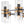 Lustre suspendu 16 lumières de luxe moderne en fer noir et or de 89,5 cm avec abat-jour en verre pour salon, salle à manger