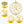 Lustre cage globe moderne en métal doré à 6 lumières avec abat-jour en verre en forme de fleur pour salon, salle à manger, chambre à coucher