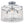 13.8 in. 3-Light Modern Small Chrome Drum Semi-Flush Mount Ceiling Light with Beaded Crystal Shade for Kitchen