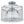 13.8 in. 3-Light Modern Small Chrome Drum Semi-Flush Mount Ceiling Light with Beaded Crystal Shade for Kitchen