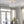 13.8 in. 3-Light Modern Small Chrome Drum Semi-Flush Mount Ceiling Light with Beaded Crystal Shade for Kitchen