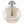 Plafonnier rond encastré 1 lumière, 10 po, chrome, style de transition, avec abat-jour globe en verre craquelé pour couloir