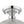 Plafonnier rond encastré 1 lumière, 10 po, chrome, style de transition, avec abat-jour globe en verre craquelé pour couloir